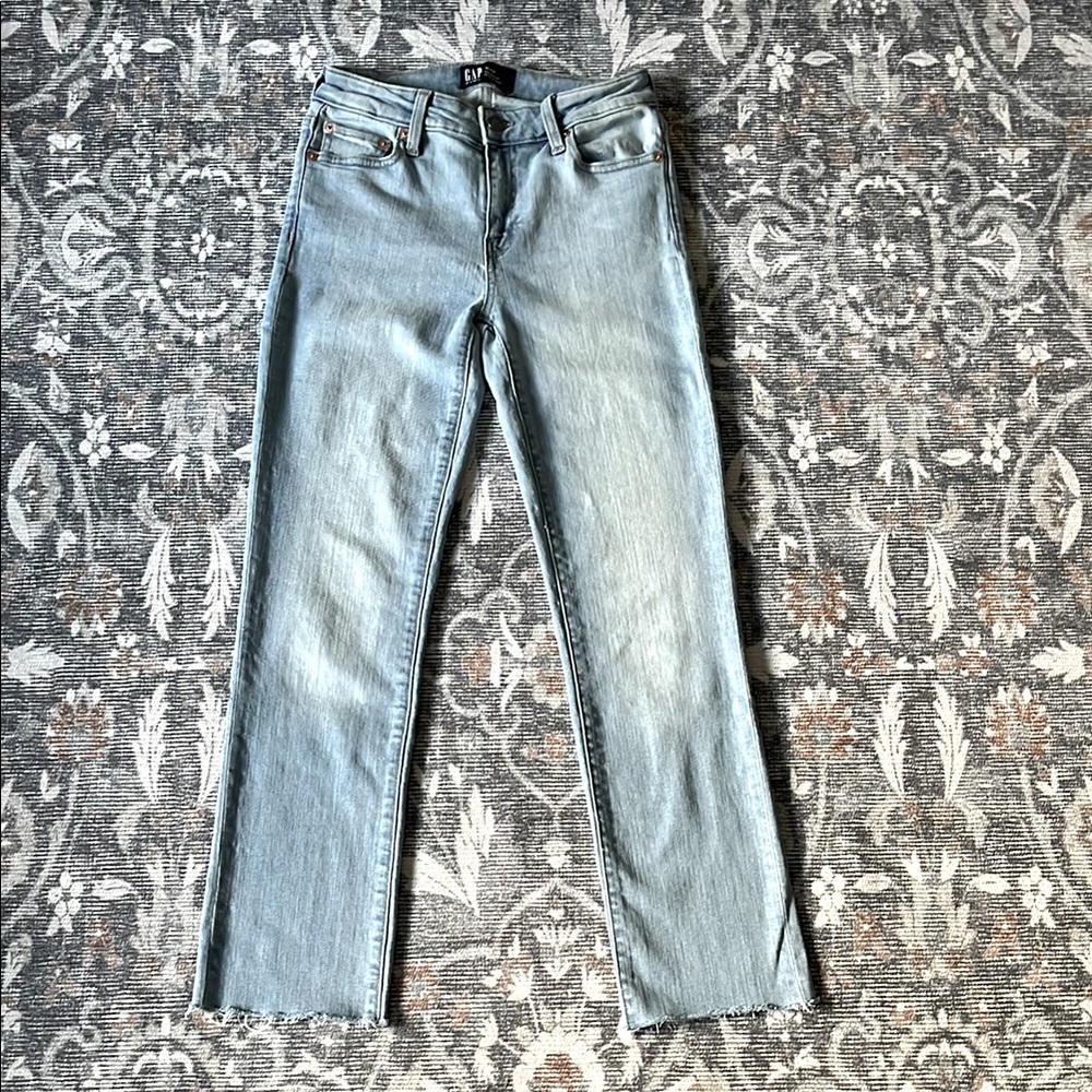 GAP Blue Straight Leg Jeans Classic Denim
